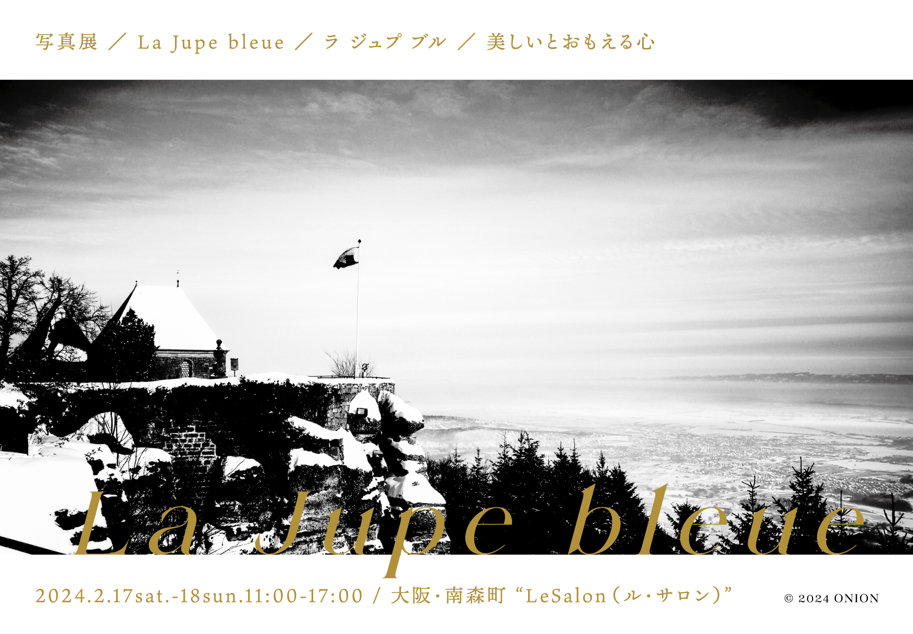 ONION 写真展「La Jupe Bleue(ラ ジュプ ブル)〜 美しいとおもえる心 〜」 - PHOTOPRI【写真展・美術展品質のプリントサービス】