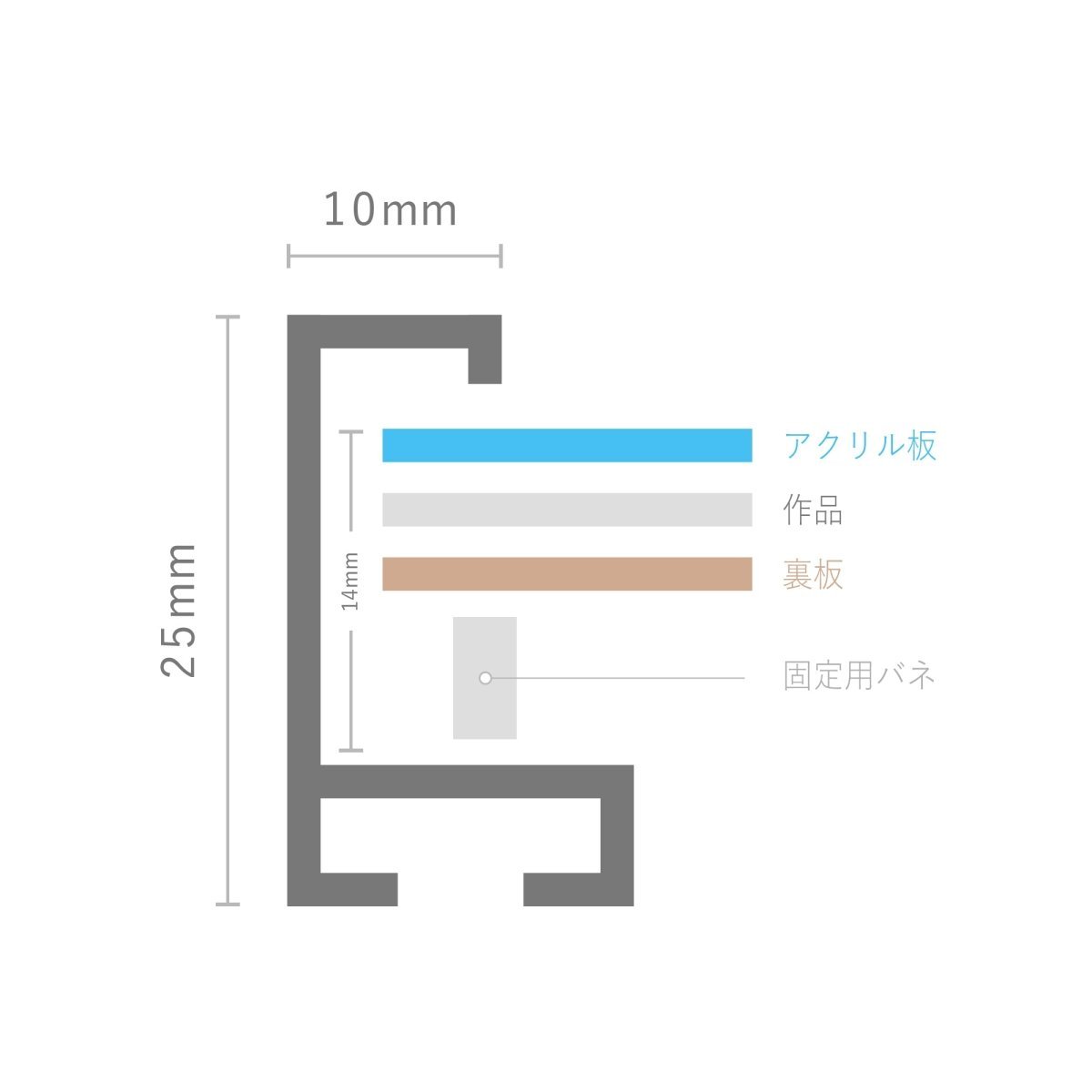 アルミ製フレーム額入れ - PHOTOPRI【写真展・美術展品質のプリント