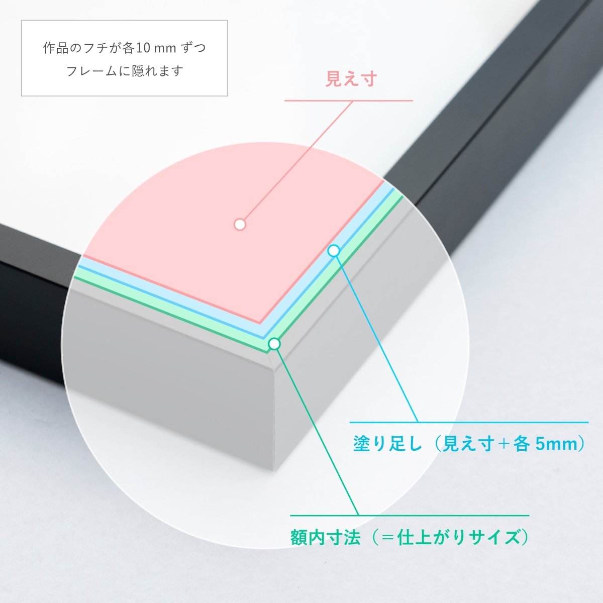 アルミ製フレーム額入れ - PHOTOPRI【写真展・美術展品質のプリント